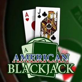 American Blackjack slot logo by Habanero at Gambloria Casino