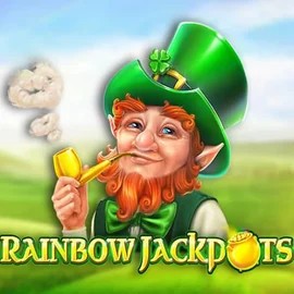 Rainbow Jackpots slot visual from Red Tiger Gaming available on gambloriaa.eu