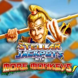 Enjoy Stellar Jackpots with More Monkeys by Lightning Box Game – logo hosted on gambloriaa.eu